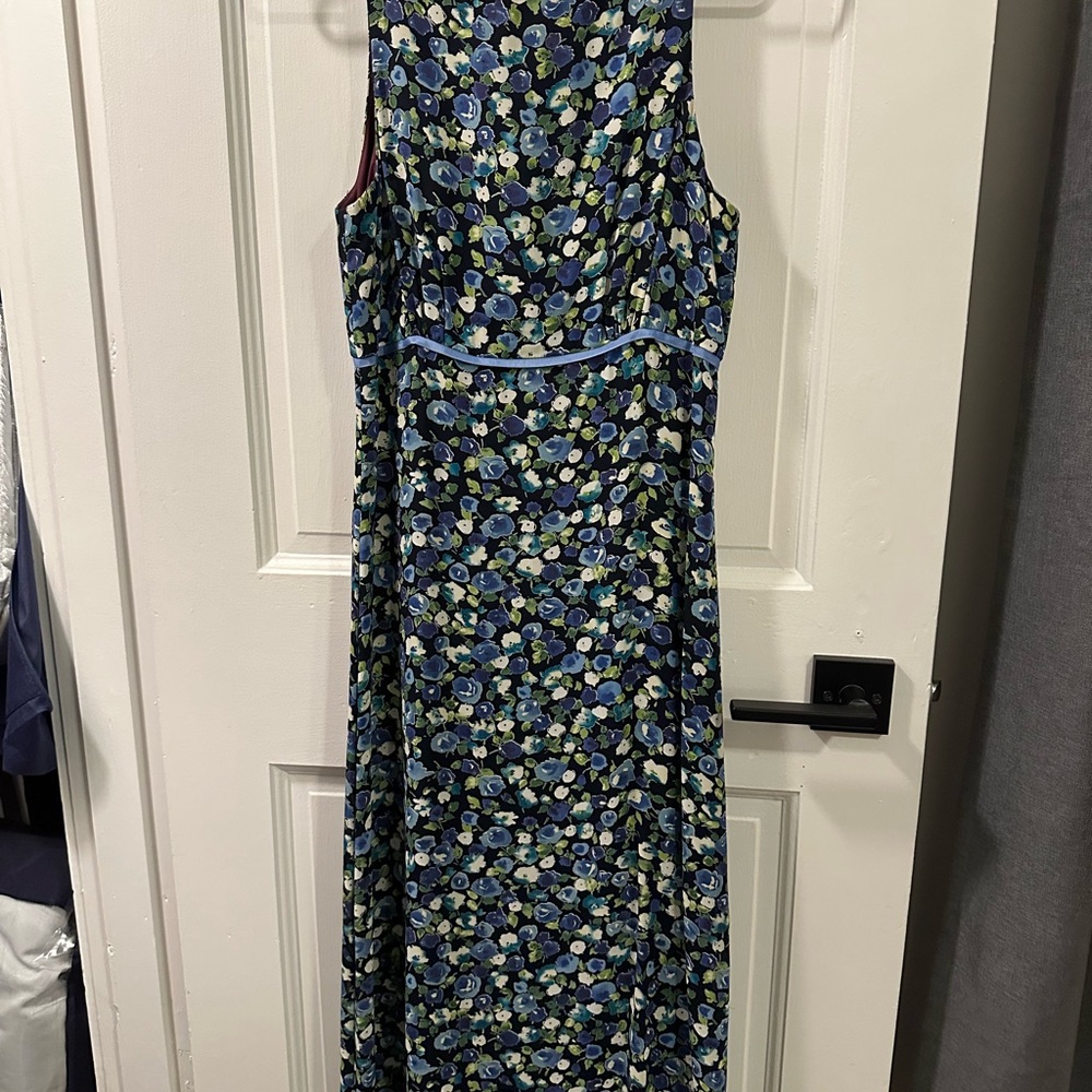 Vintage Nicole Miller Floral Sleeveless Dress